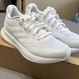 Adidas Cloudfoam Pure White Sneakers